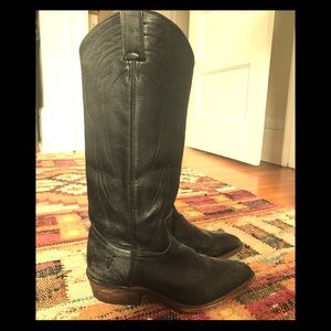 FRYE Billy black cowboy boot